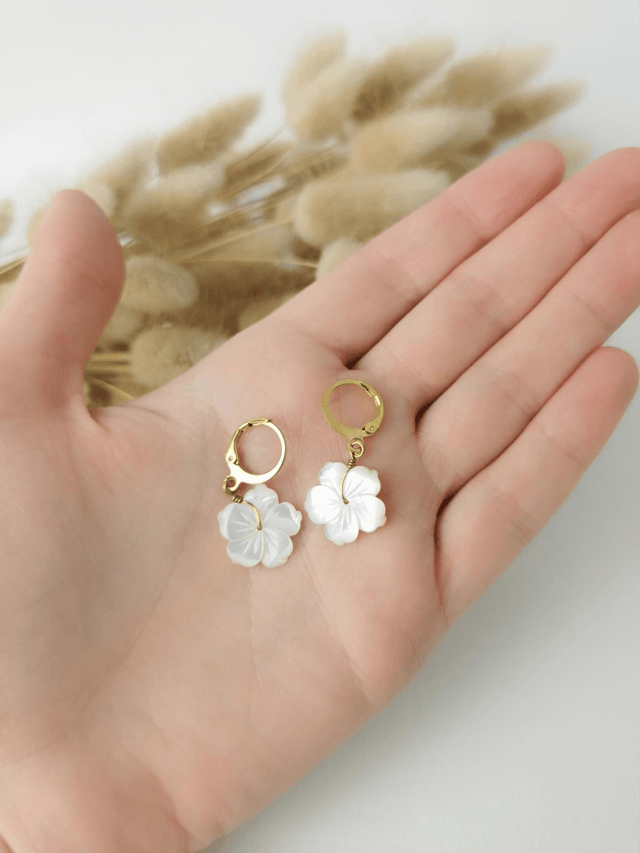Boucles d'oreilles Flora