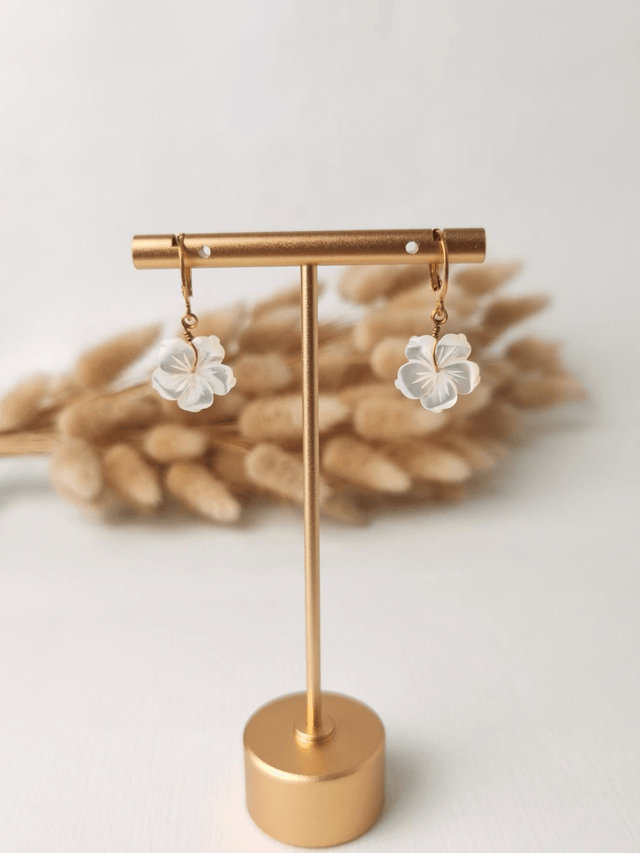 Boucles d'oreilles Flora